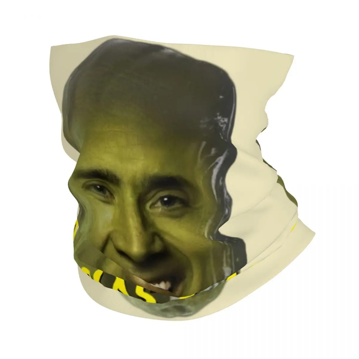 

Custom Picolas Nicolas Cage Bandana Neck Gaiter for Hiking Camping Women Men Wrap Scarf Headband Warmer