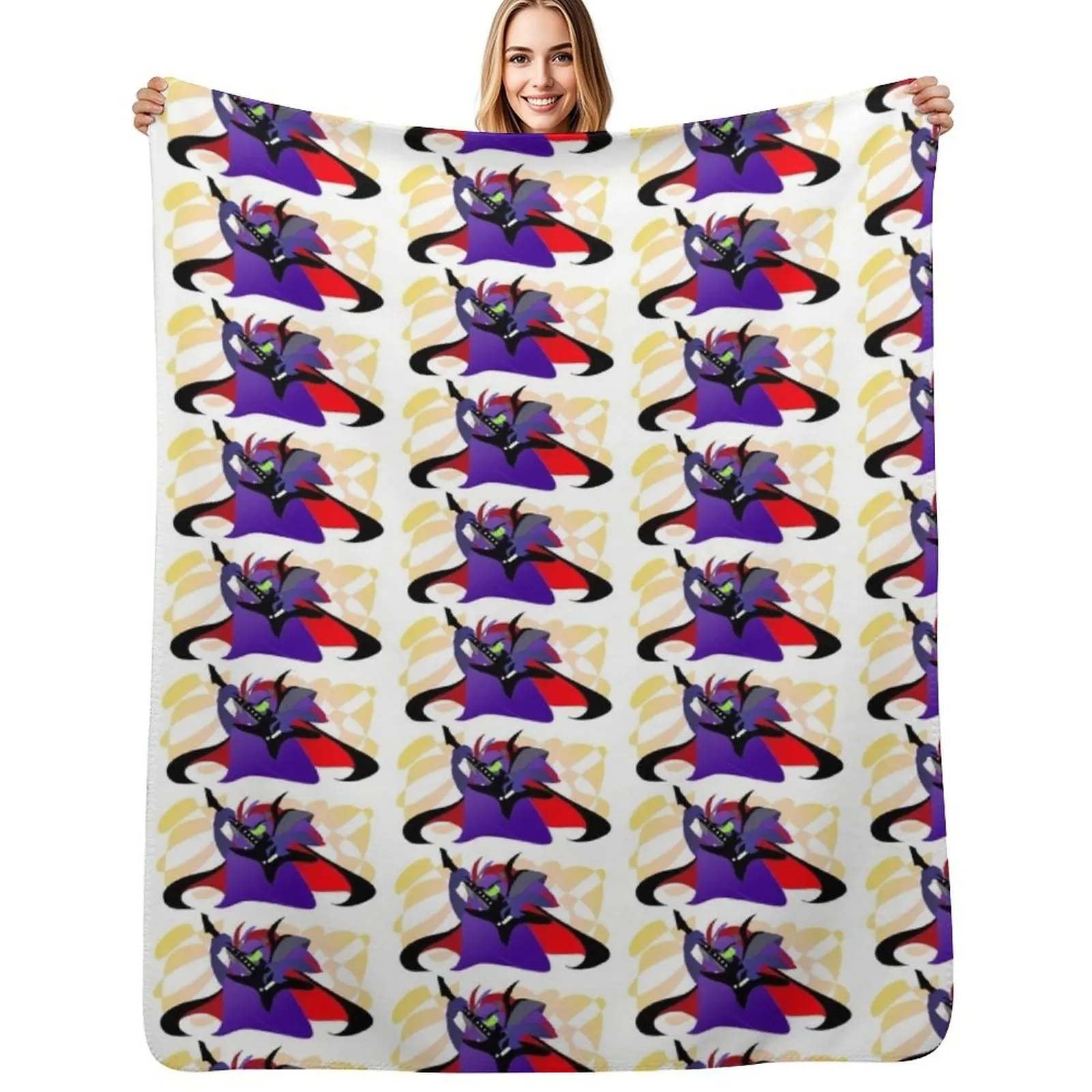 

Evil Emperor Zurg Guitar Throw Blanket Warm Napping Blanket for Office Couch Bed