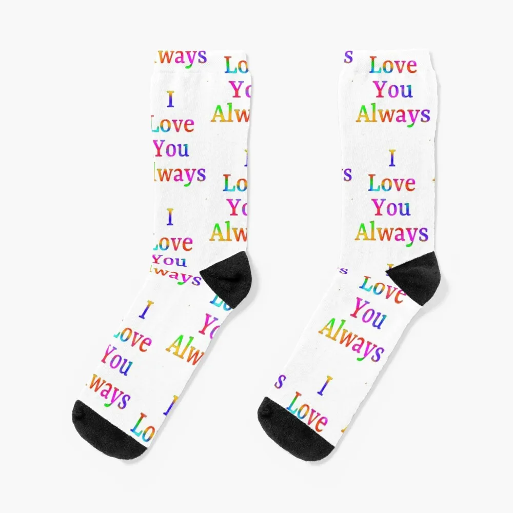 

I Love You AlwaysSocks Thermal Socks For Men Men Gift
