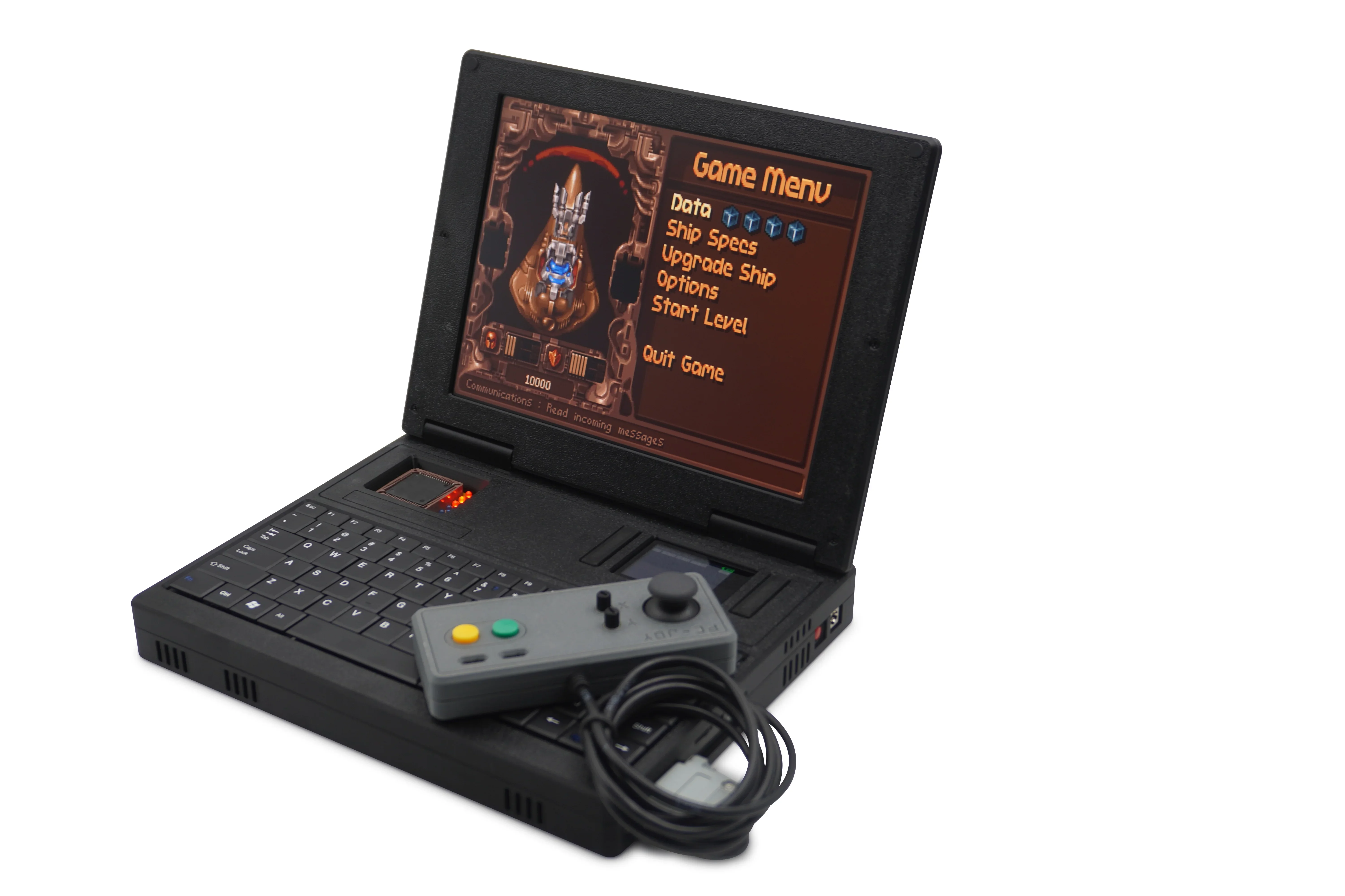 Retro Computer BOOK386 CPU DOS Computer 386 Windows3.11 Windows95 386CPU 9.7 Inch IPS LCD Monitor 16MB DRAM VGA CF Card
