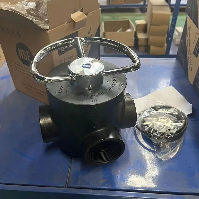 N56D1 manual filter valve 51110 water treatment sand carbon filter top-mounted control valve 10 tons multi-way valve