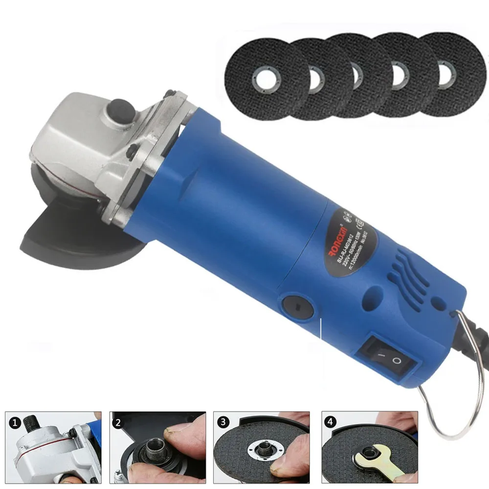 

Electric Angle Grinder 6 speed Mini Angle Grinder 220V Polishing Machine Cutting Grinder Electric Angle Grinder Polishing