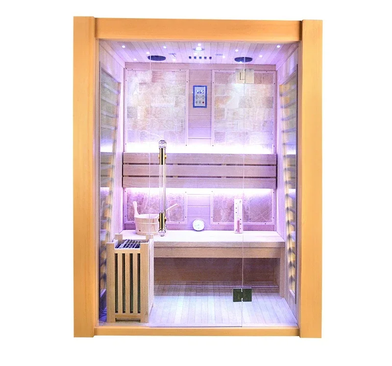 

ss new styelHousehold, solid wood steam room, beauty salon, light wave room, sweat room, sauna stove, energy house customization