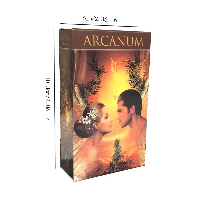 78 Card Arcanum Tarot Card Oracle Leisure entertainment games Card, family gatherings Tarot Card, board games Tarot PDF Guide