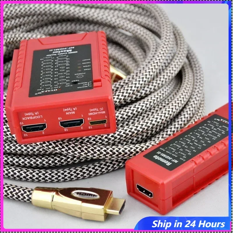 

NOYAFA NF-611/622HDMI Tester Machine Portable High Definitio Network Cable Tester Cable Finder Multifunctional Tools