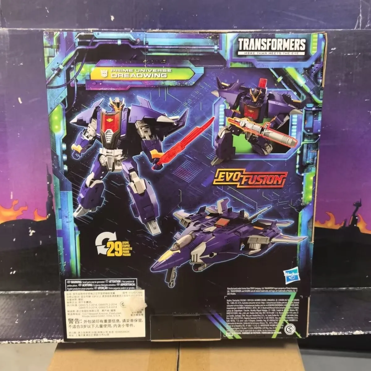 

Оригинальный Takara Tomy Hasbro Transformers Legacy Evolution Leader Class Prime Universe Dreadwing, экшн-фигурки, игрушки, праздничные подарки