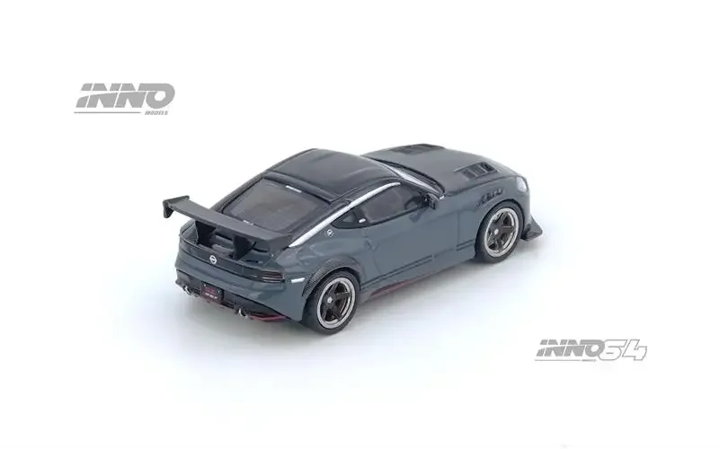 Pre-order INNO 1:64 TOP SECRET FAIRLADY Z RX34 Stealth grijze gegoten automodellen