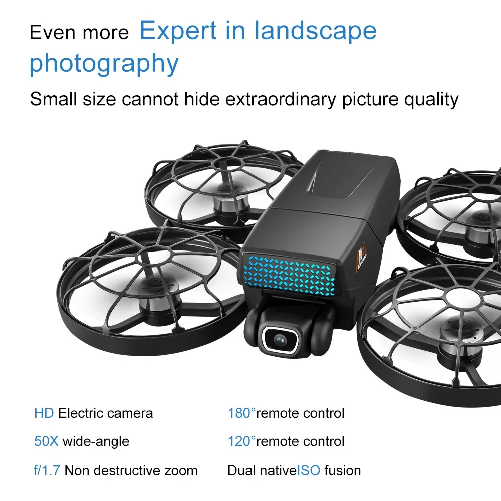 โดรนรุ่นใหม่ M8 GPS 8K ระดับมืออาชีพ ความคมชัดสูง 360 °   กล้องคู่ 5G WIFI มอเตอร์ไร้แปรงถ่าน หลบหลีกสิ่งกีดขวาง FPV โดรนพับได้ ของเล่น