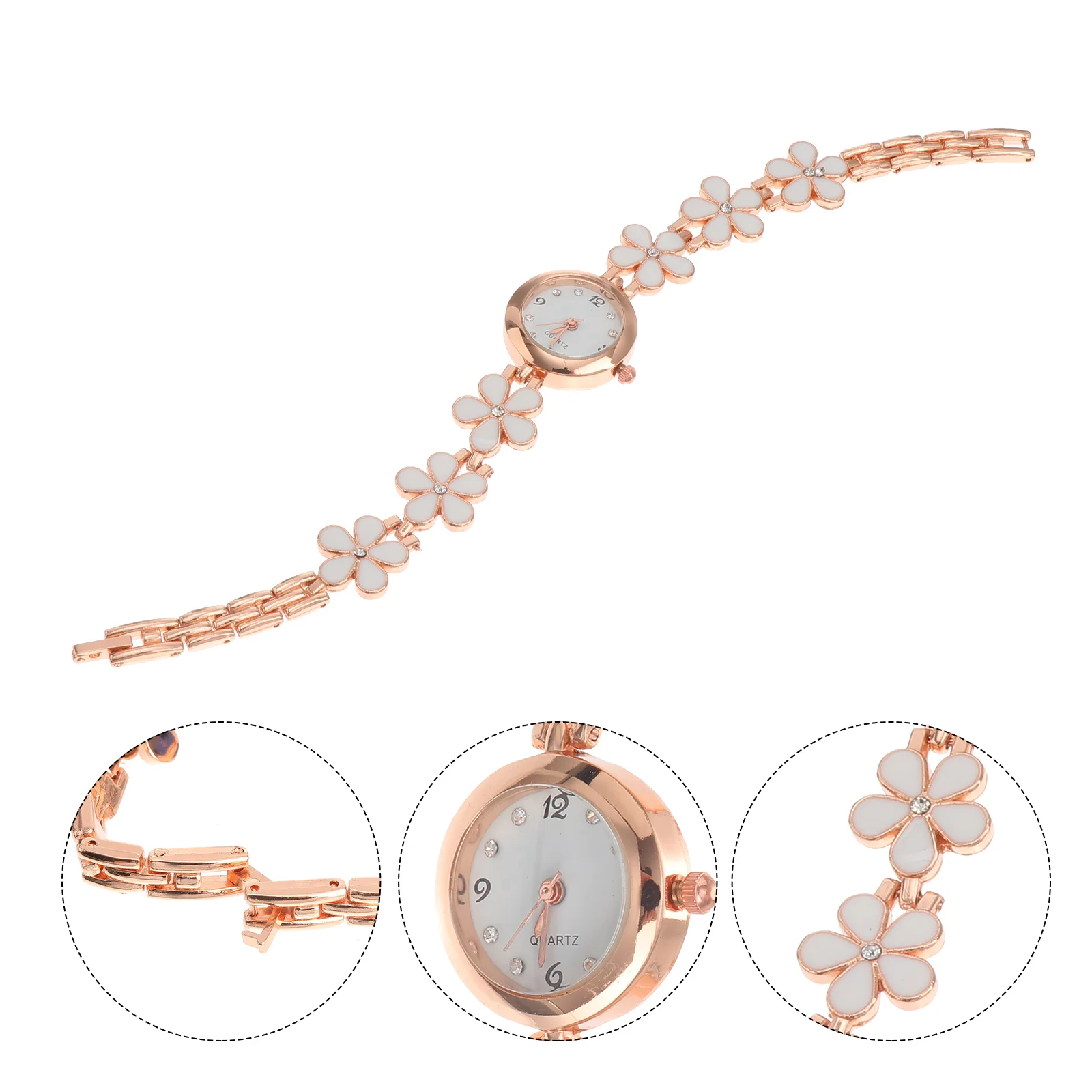 

Elegant Quartz Bracelet Watch for Women Lightweight Daily Use Outdoor Activities Scratch Resistant Durable Kitchen Suitable Fine