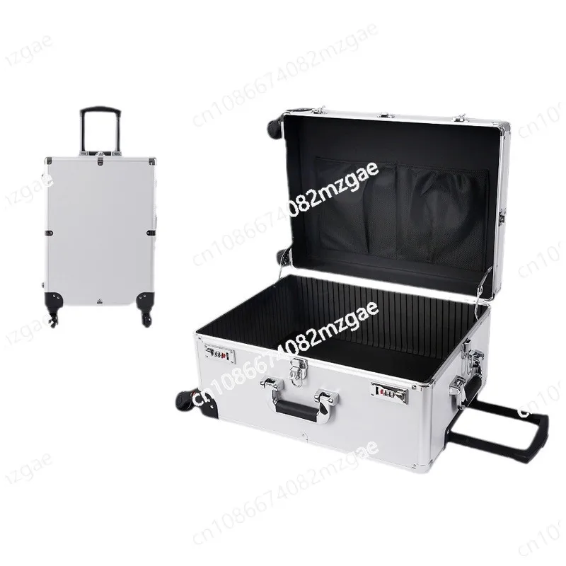 

Aluminum Alloy Tie Rod Tool Storage Universal Wheel Instrument Sample Door and Window Hardware Lighting Sample Display Box