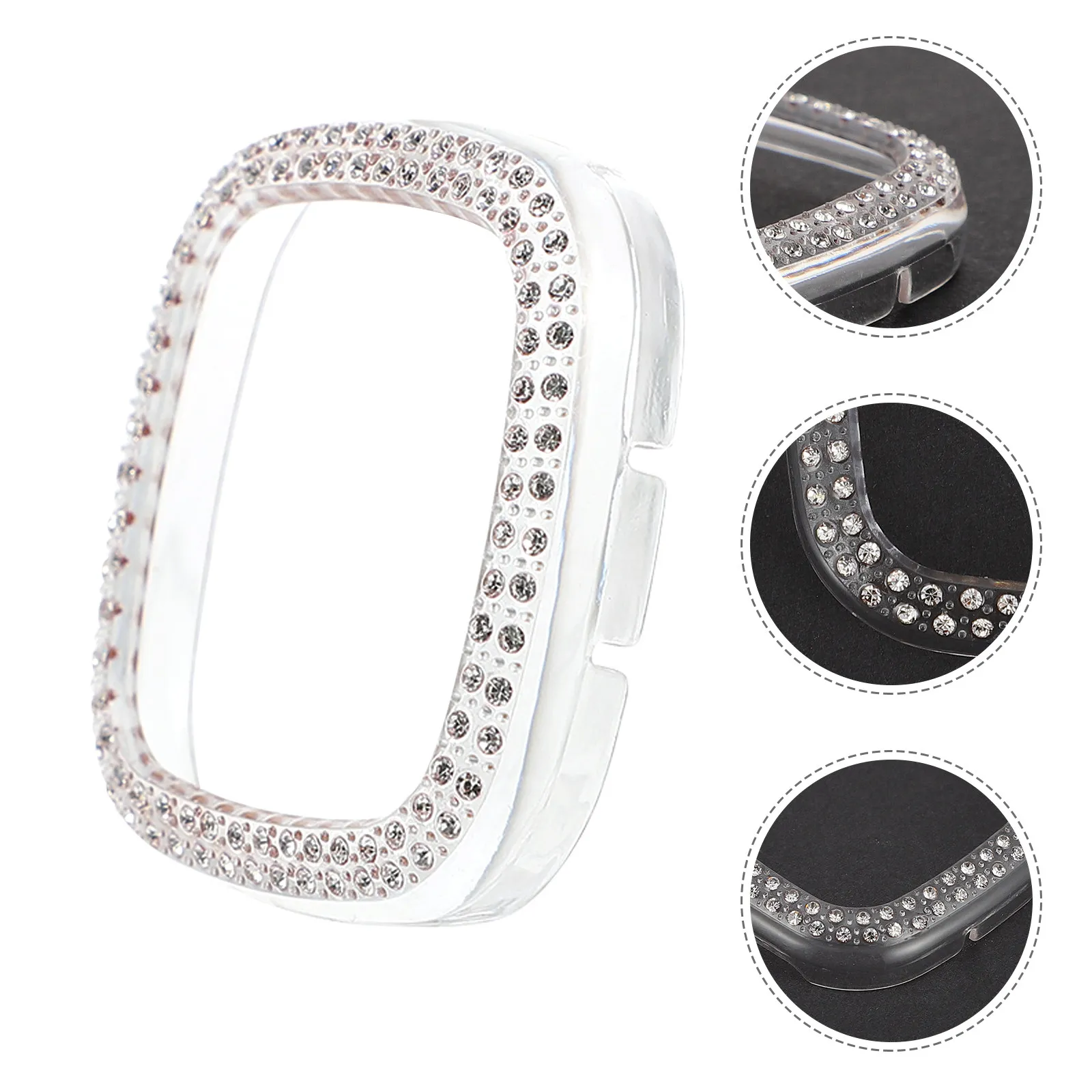 

1Pcs Tpu Electroplated Watch Protective Case Lightweight Anti-Scratch Cover Elegant Luxury Edged Protector Watch Accessories