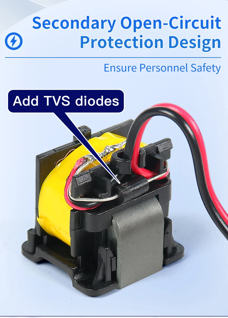 Przekładnik prądowy typu Clamp CT 100A 50mA 50A 25mA 100A 40mA 5A 5mA 1 2000 QNCTK1-16 Czujnik prądu z rozłączanym rdzeniem — zdjęcie produktu 5