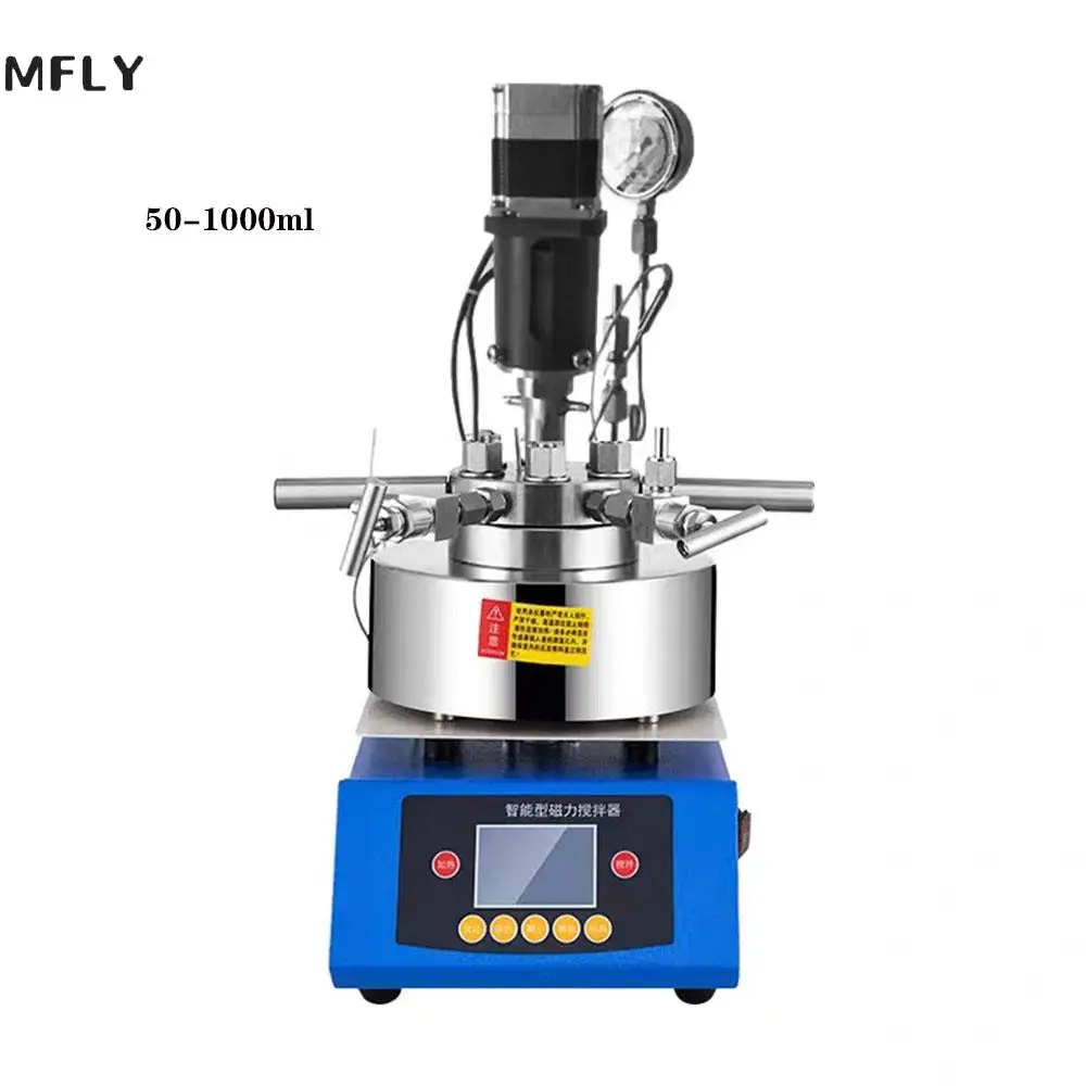 

50-1000ml 22Mpa 350℃ High Pressure Reactor Autoclave Mechanical Stirring Heat Transfer Oil Heating Laboratory Equipment