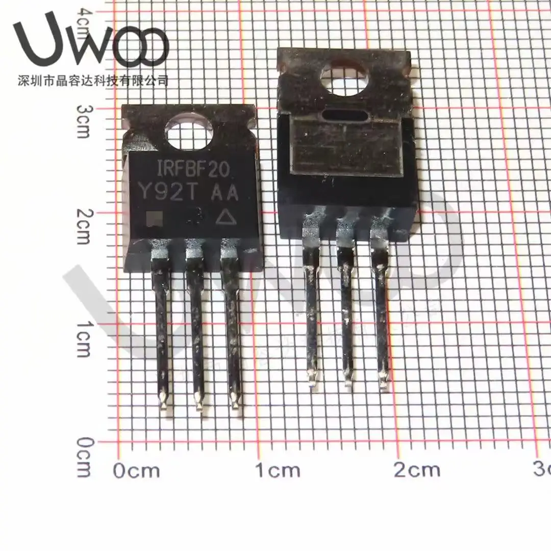 

10PCS/LOT IRFBF20PBF TO-220 MOSFET N-CH 900V 1.7A TO220AB