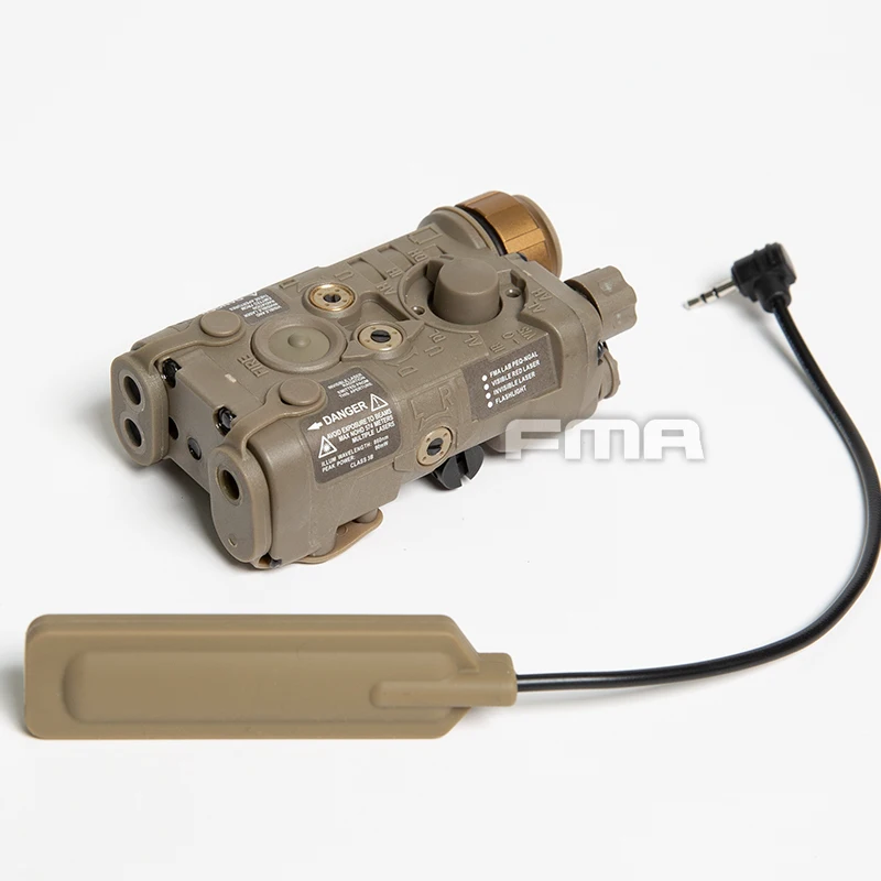 

FMA LAB PEQ-NGAL Mini Version PEQ Tactical Airsoft LAB PEQ NGAL светодиодный + IR красный лазерный Аккумулятор для охоты