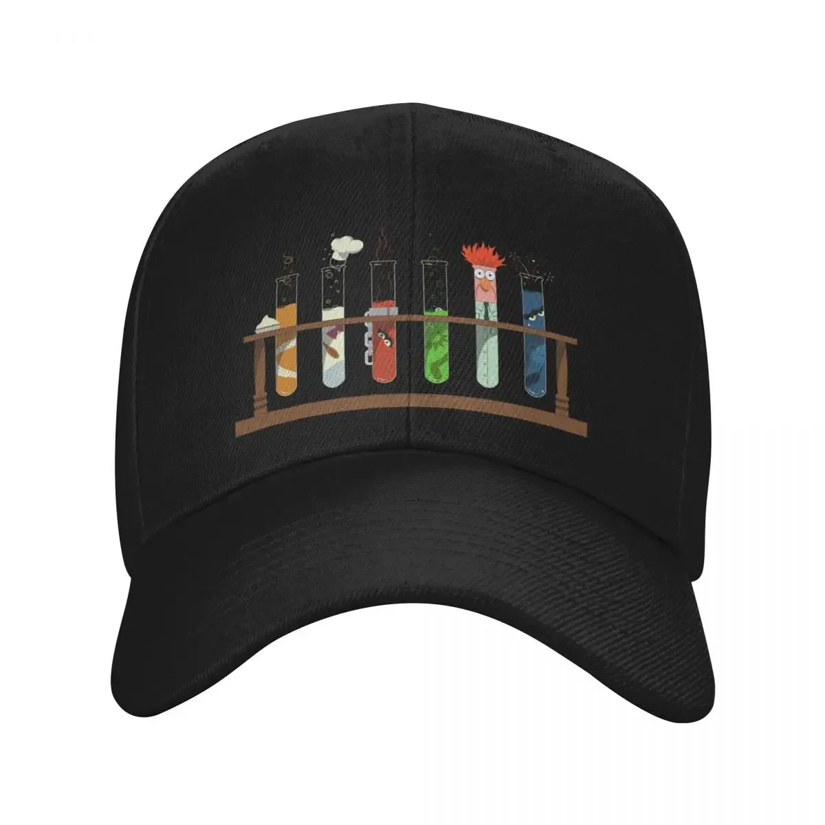 Personalizado clássico unisex engraçado muppet ciência boné de beisebol adulto química ajustável pai chapéu feminino hip hop snapback bonés