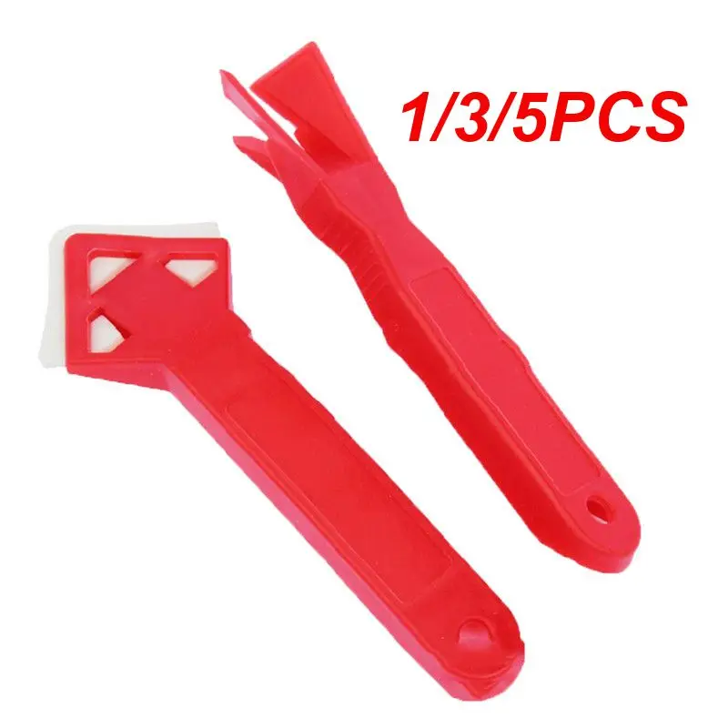 

1/3/5PCS In1 Glass Glue Angle Scraper Caulking Silicone Tool Shovel Binder Rubber Shovel Gereedschap Remover Angle Seam Spatula