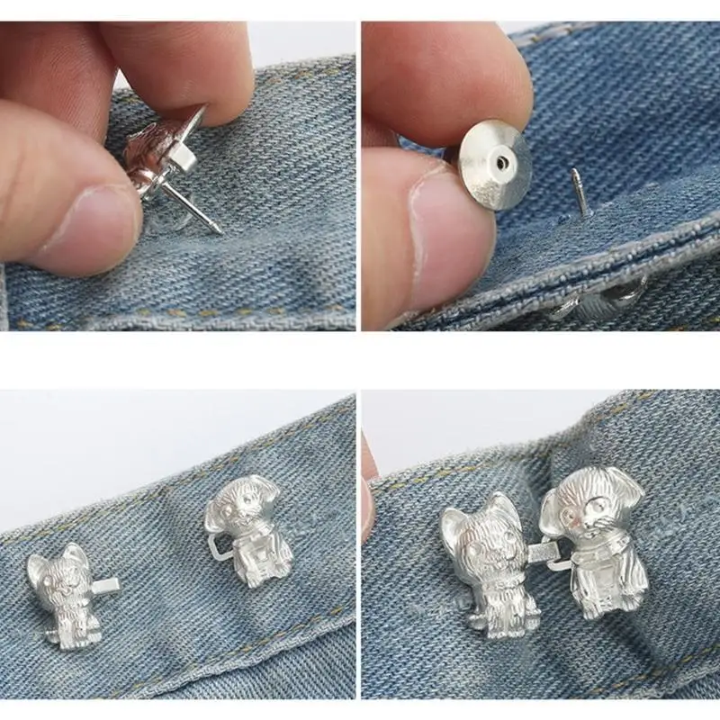 652F Fashion Weist Trainener button button button button button button no sew pin bucle