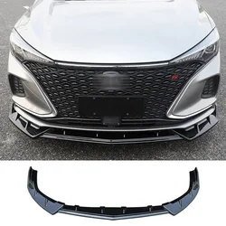 Front Splitter for CHANGAN EADO Plus 2020 2021 Skirts Lip 2022 2023 Black Body Kit Bumper Spoiler Accessories