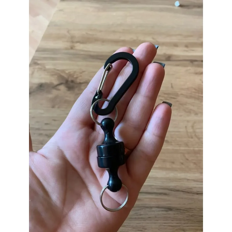 Quick Buckle Wireless Rope Metal Strong Magnetic Mountaineering 2 Fishing Buckles Magnetic Buckle