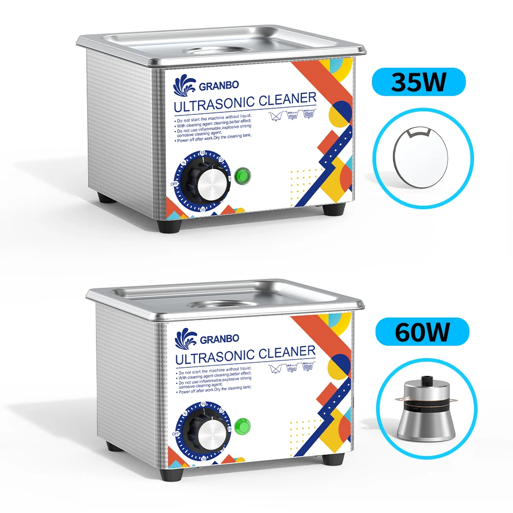 Ultrasonic Cleaner Ultrasound Glasses Jewelry Cleaner 1L 40KHz High Frequency Ultrasonic Washing for Glasses Jewelry Cleaning