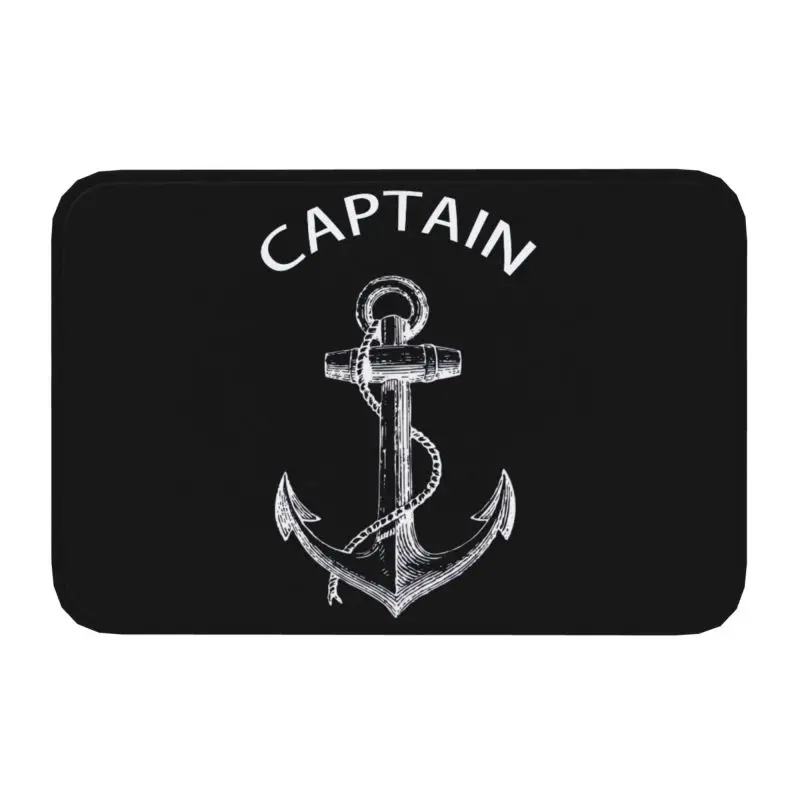 Vintage Nautical Compass Doormat Non-Slip Entrance Kitchen Bath Mats Captain Anchor Boat Living Room Rug Carpet Footpad 40x60cm