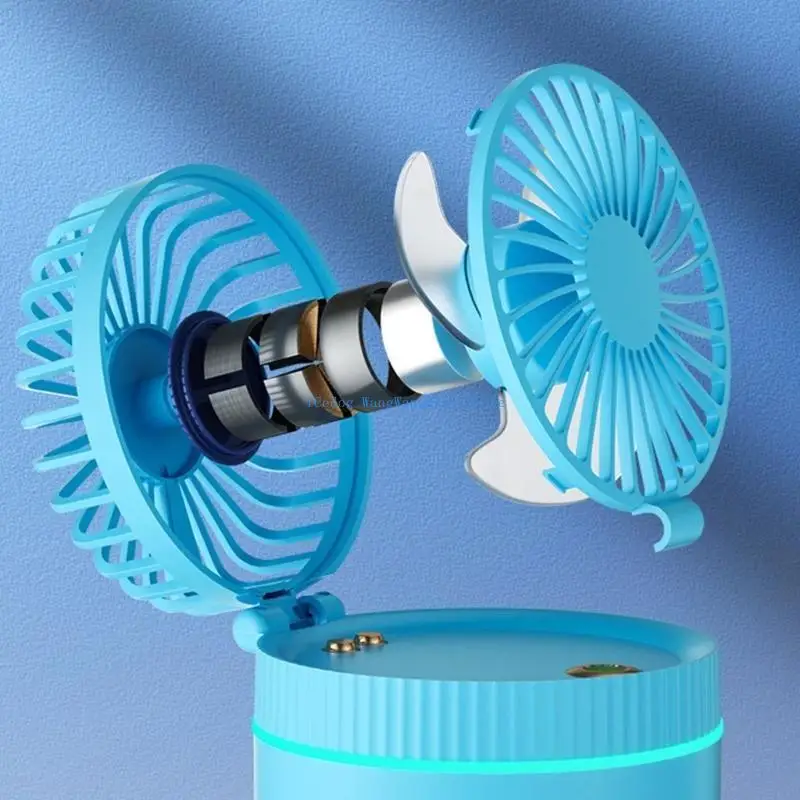 Molf USB зарядка лето 3 скорость ветра регулируем