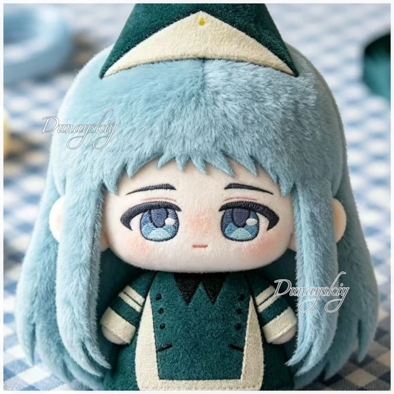 

Richeh 10cm Nunu Anime Witch Hat Atelier Chibi Cotton Plush Figure Cos Wizard Outfit Plush Short Soft Plush Fabric With Cotton