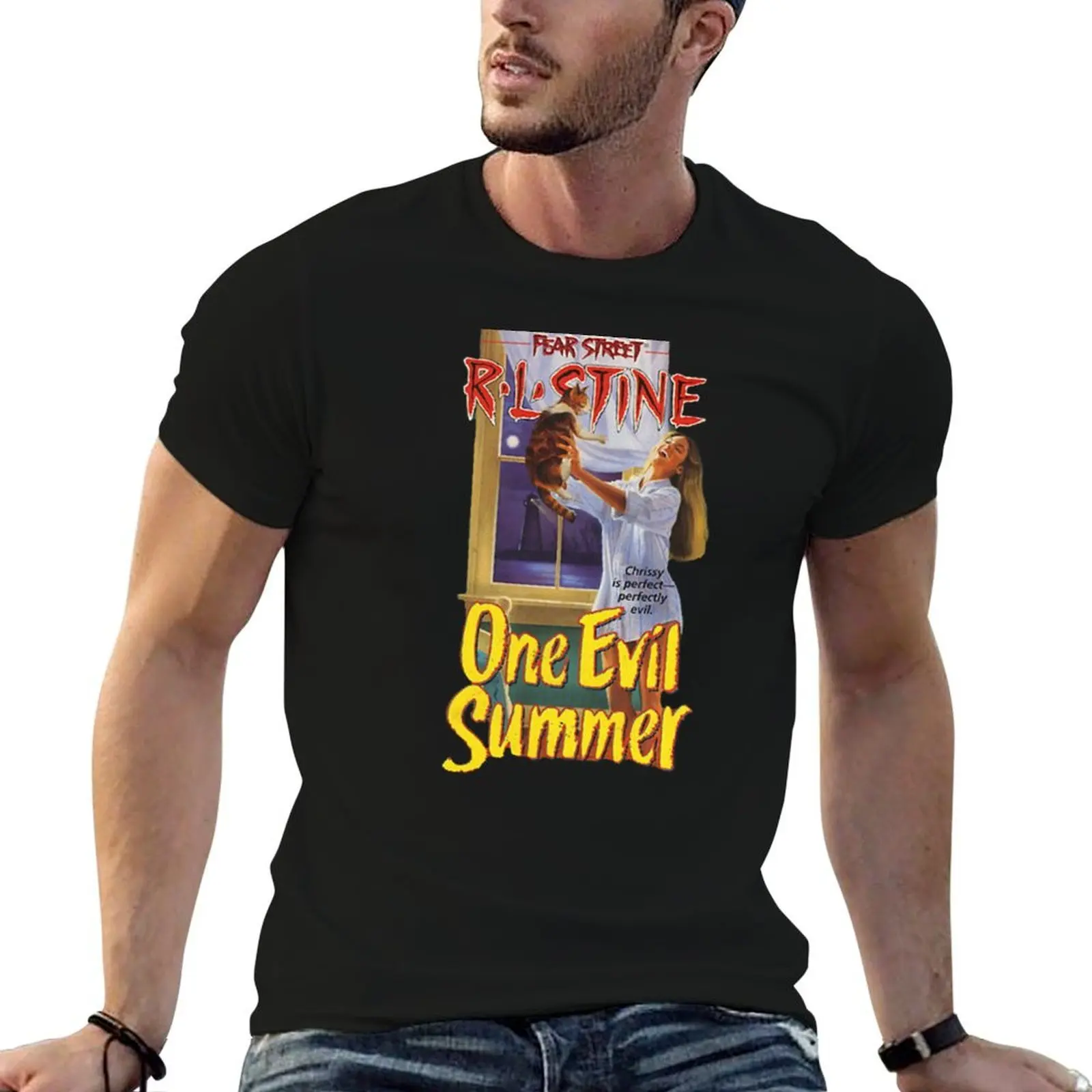 Fear Street - One Evil Summer T-Shirt customizeds baggy shirts mens tall t shirts