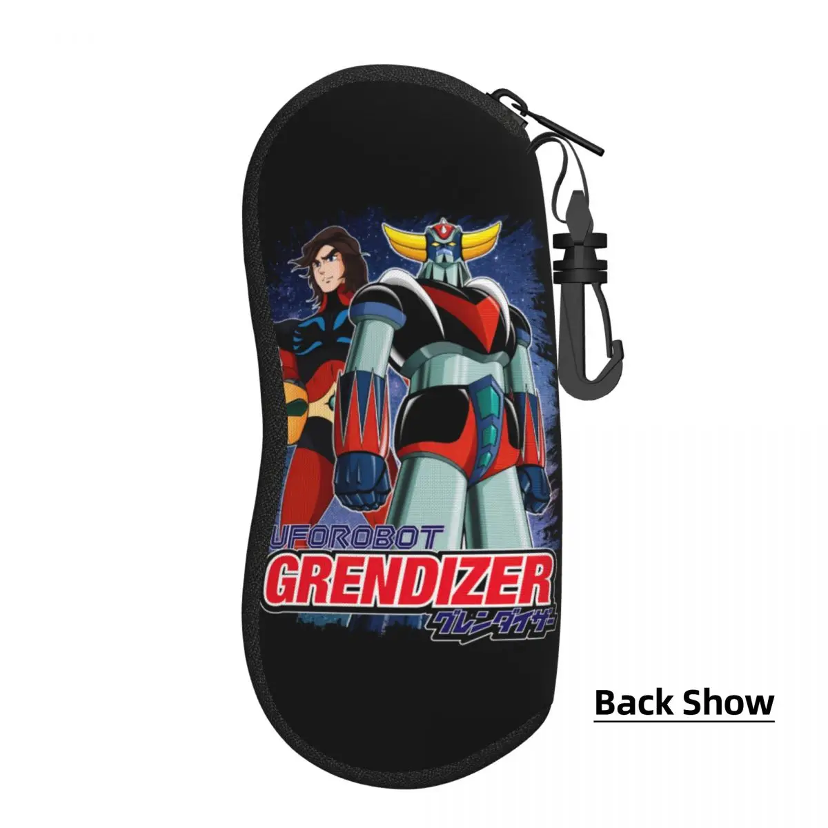 نظارات شمسية مخصصة من Goldorak Grendizer Actarus حافظة ناعمة ، غلاف Goldrake روبوت UFO ، حافظة نظارات ، صندوق واقي للنظارات