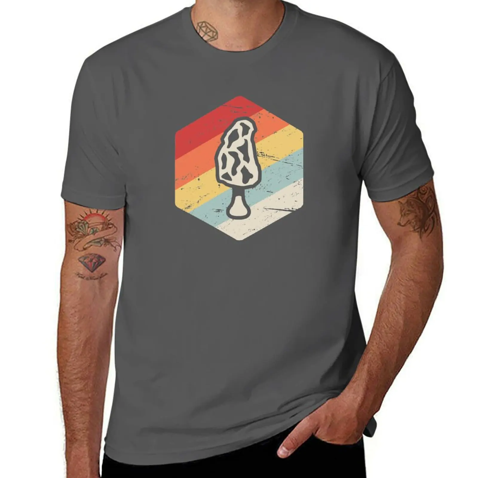 

Morel Mushroom Hunting / Mushroom Foraging T-Shirt man t shirts cotton g man t shirts for men cotton t shirts man 100% T-Shirt