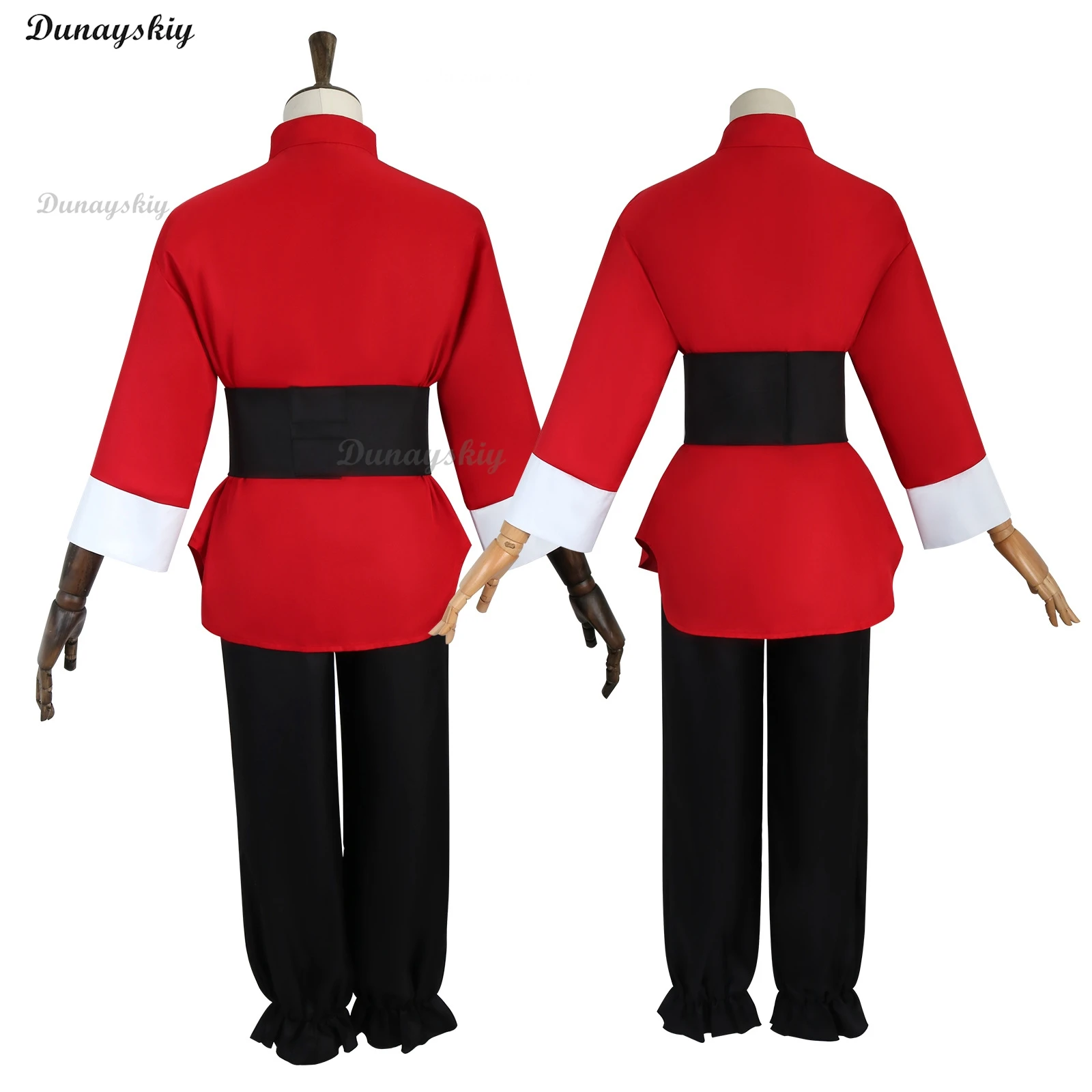 Anime Ranma 1/2 Tendou Akane Cosplay Kostüm Chinesischen Stil Rote Uniform Halloween Karneval Party Männer Frauen Outfits Angepasst