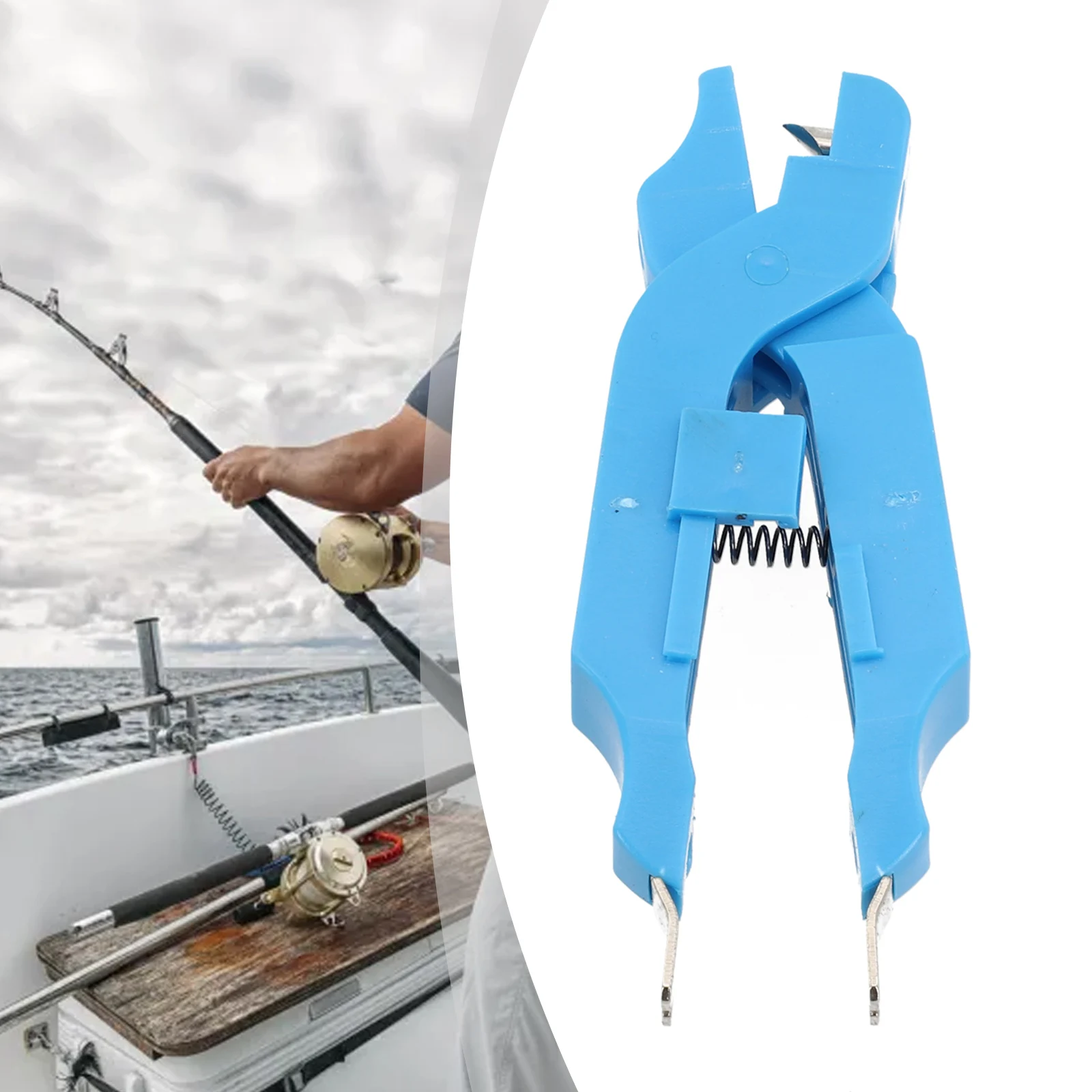Pince de serrage pour ligne de pêche, ajouter ou retirer le tir ABS + acier inoxydable, pince fixe de pêche de haute qualité, accessoires de pêche, outil de matériel