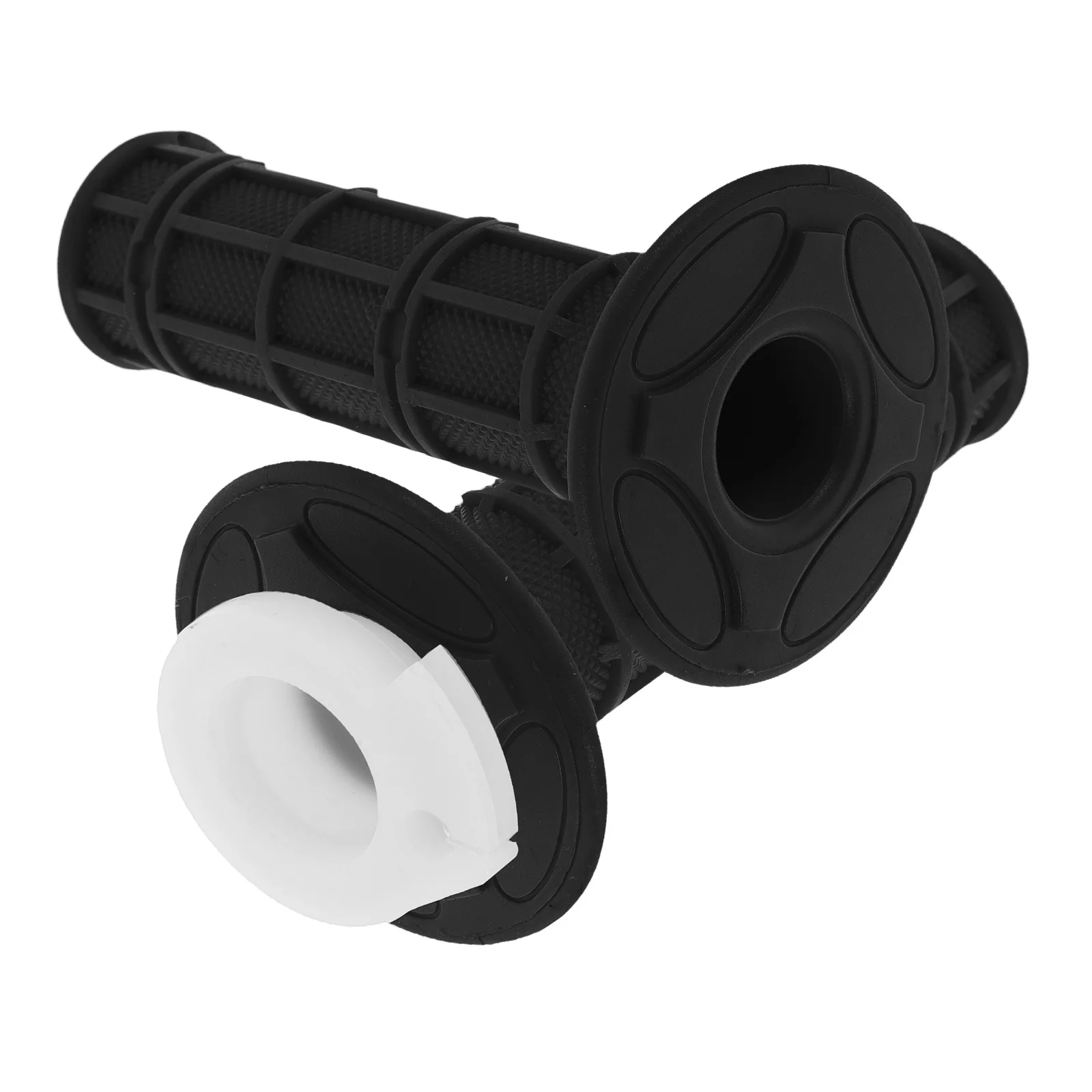 

1Pair Motorcycle Handlebar Grip Sleeves Durable Tpe Comfortable Motorcycle Handlebar Grip Replacement for 22mm Throttle Handle