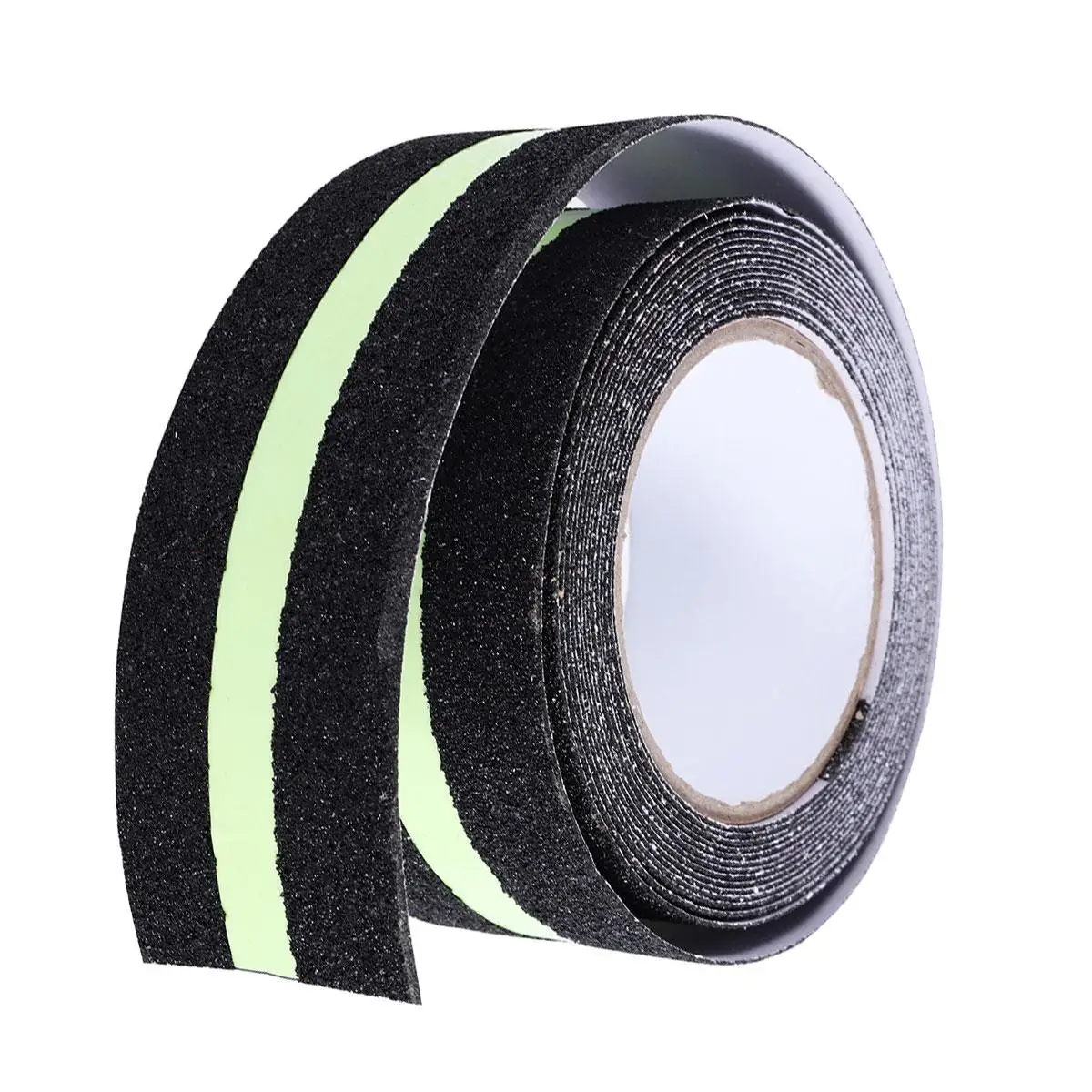 Non Skid Safety Tape Green Fluorescent Anti Safety Tape 2 inches by 16.4ft Indoor or Outdoor Applicable