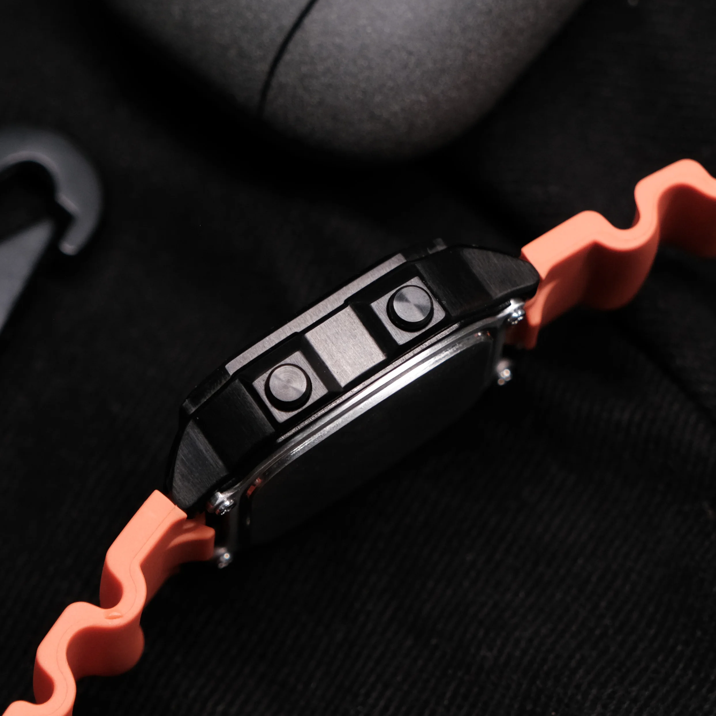 كامل مخصص AE1200 رويال ساعة طقم عصري ساعة الطلب وحقيبة وحزام فريد مخصص تعديل ساعة عسكرية رقمية #4