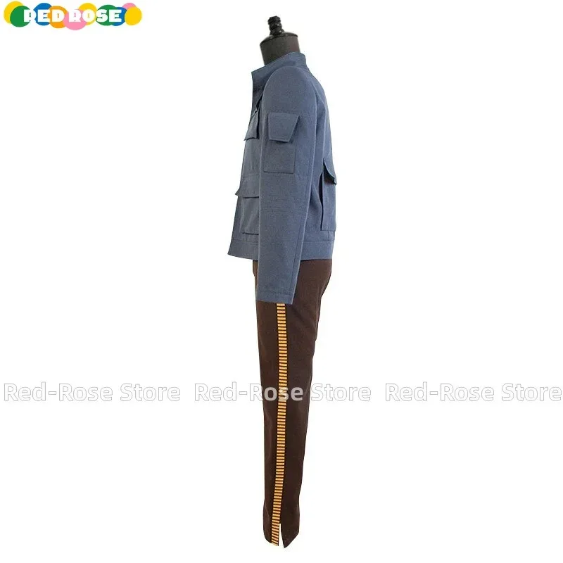 

LQHan Solo Cosplay Adult Jacket Uniform Halloween Costume Full Set