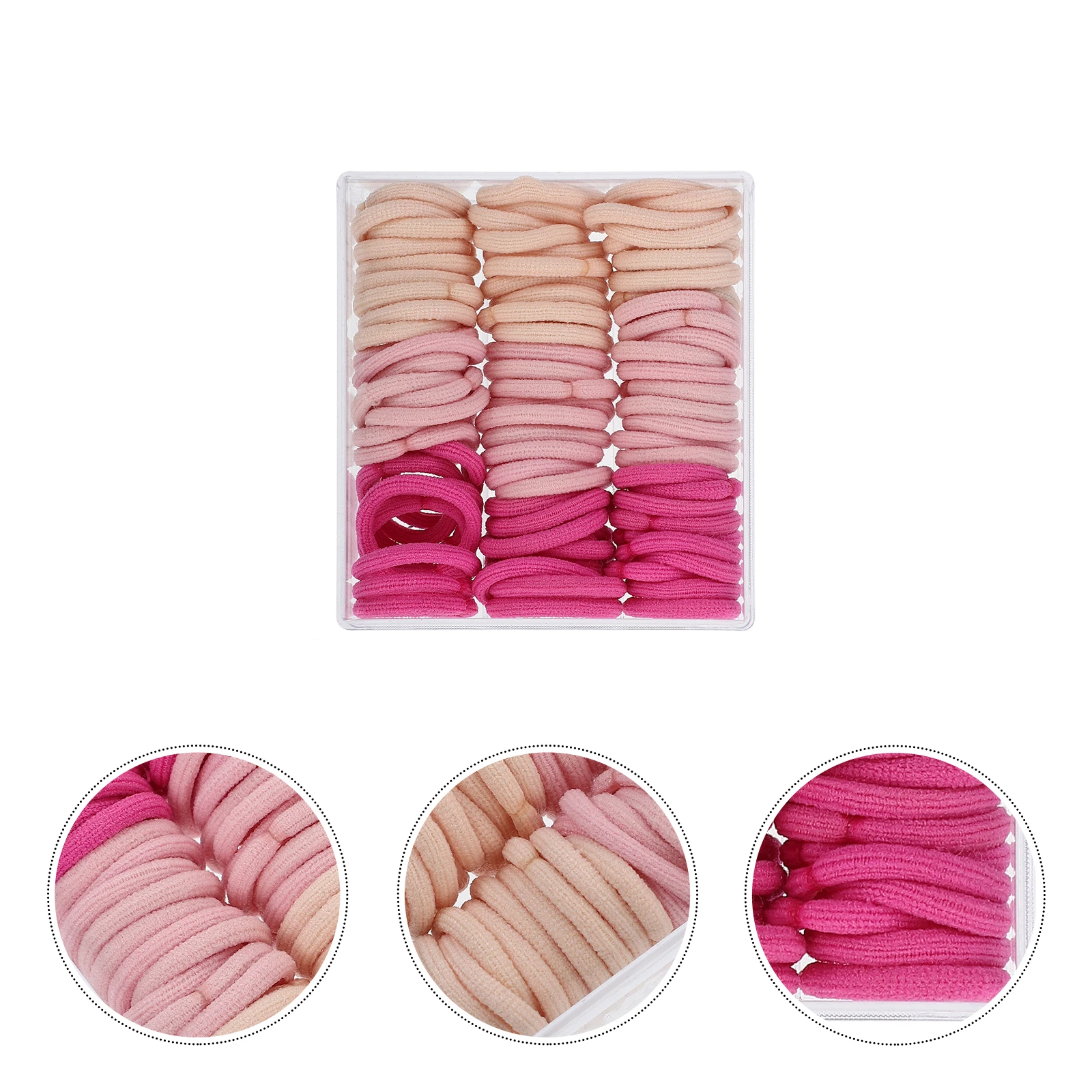 

Hair Clips Elastic Comfortable Ties Scrunchies Accessories Girls Women Safe Materials Durability Practice Easy On Off