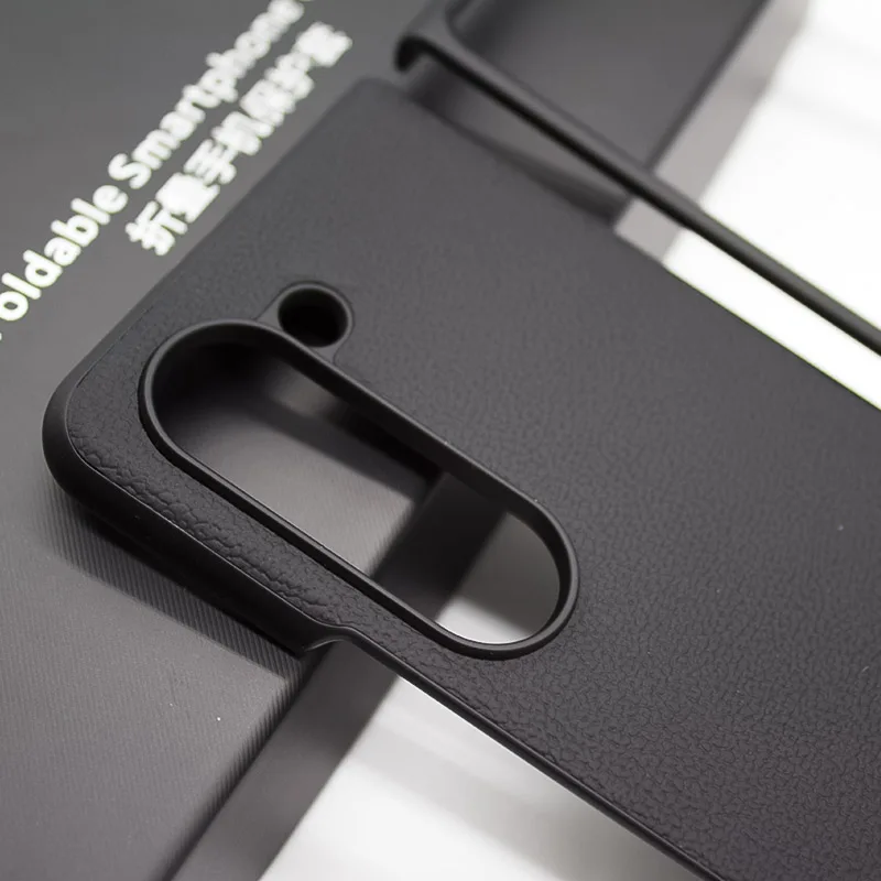 For SAMSUNG Z Fold5 Fold 5 4 3 2 Case PU Leather Cover Luxury business Shell Full Protective For Galaxy Z Fold4 Fold3 Fold2 5G