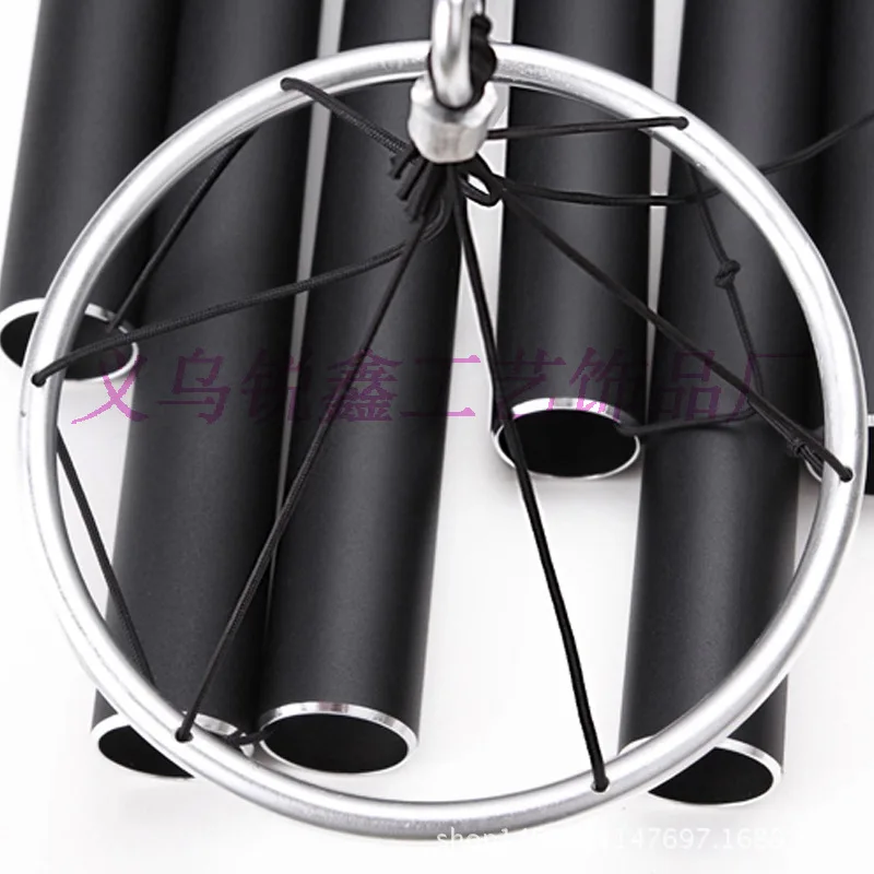 دقات رياح عتيقة مضبوطة ، حديقة خارجية ، محطة باردة مثالية ، زينة معلقة من أنبوب الألومنيوم في الشرفة ، دمى مجرة كامبانا