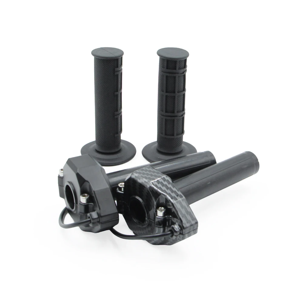 AliExpress NONE E-bike Full Twist Throttle 3-Pin Waterproof Surron Style Grip For Macfox Happyrun Freego Heybike 12V-72V Electric Dirt Bike Part