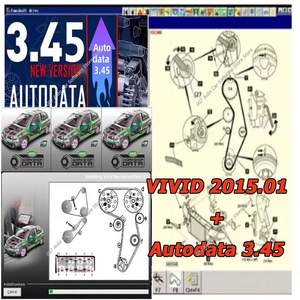 

2025 latest 3.45AutoData Car Software + Vivid Workshop Data Atris-Stakis Technik 2015.01V Multi languages Polish Spanish Link