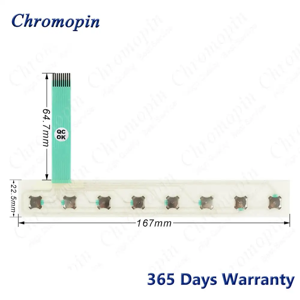 PWS6A00F-P Plastic Cover Case Housing Shell for PWS6A00T-N PWS6A00T-P + Touch Screen Panel + Protective Film + Membrane Keypad