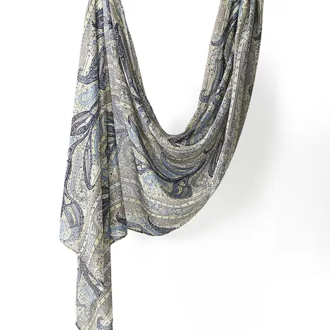 12 best sales मुद्रित शिफॉन हिजाब - №3