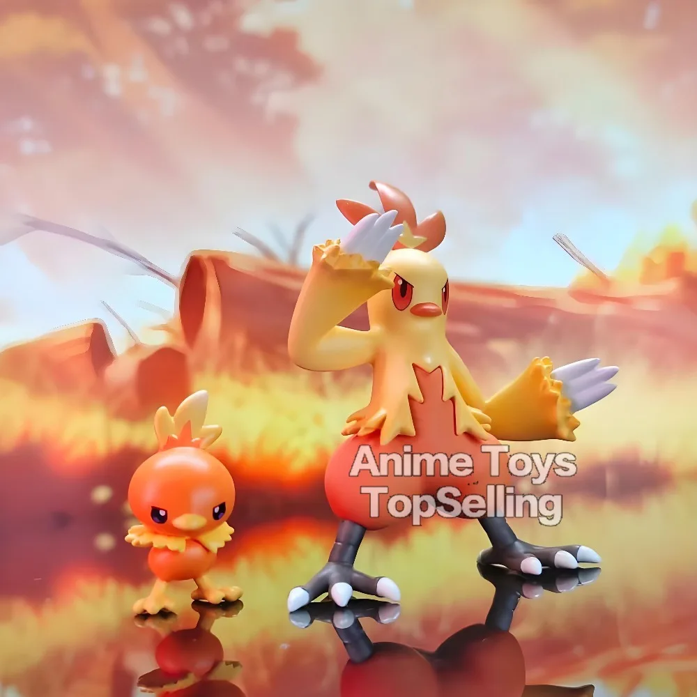 2-8 سنتيمتر أنيمي بوكيمون الشكل Blaziken مجموعة تطور عمل أرقام البلاستيكية جمع نموذج لعب للأطفال الهدايا