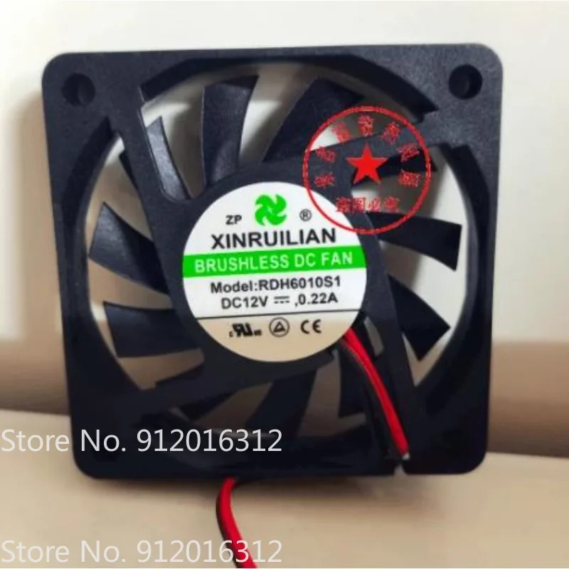 New Cooler Fan for RUILIAN RDH6010S1/6010B 12V 0.22A 24V 0.11A Inverter Fan 60 * 60 * 10MM