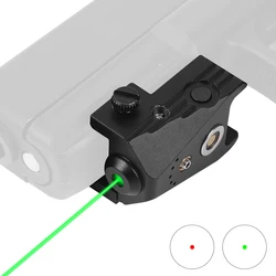 Tactical Green Red Dot Laser Sight Scope, Pointer Rifle, Pistola, Airsoft, Carregamento Magnético, Tiro Acessórios