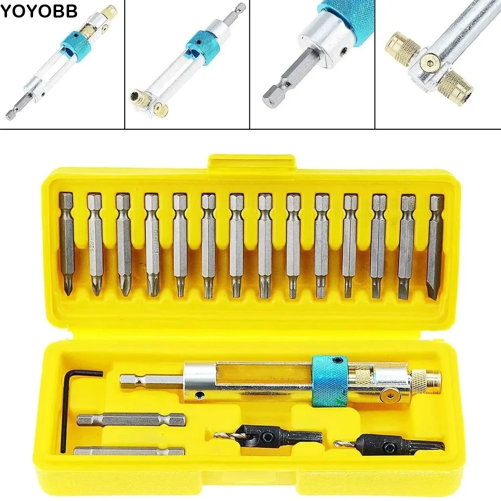 

High Speed Steel Drill Driver Durable Half Drill Bits Screwdriver Tools Multi-functional Accurate Repair Drill Bits Repair Tool