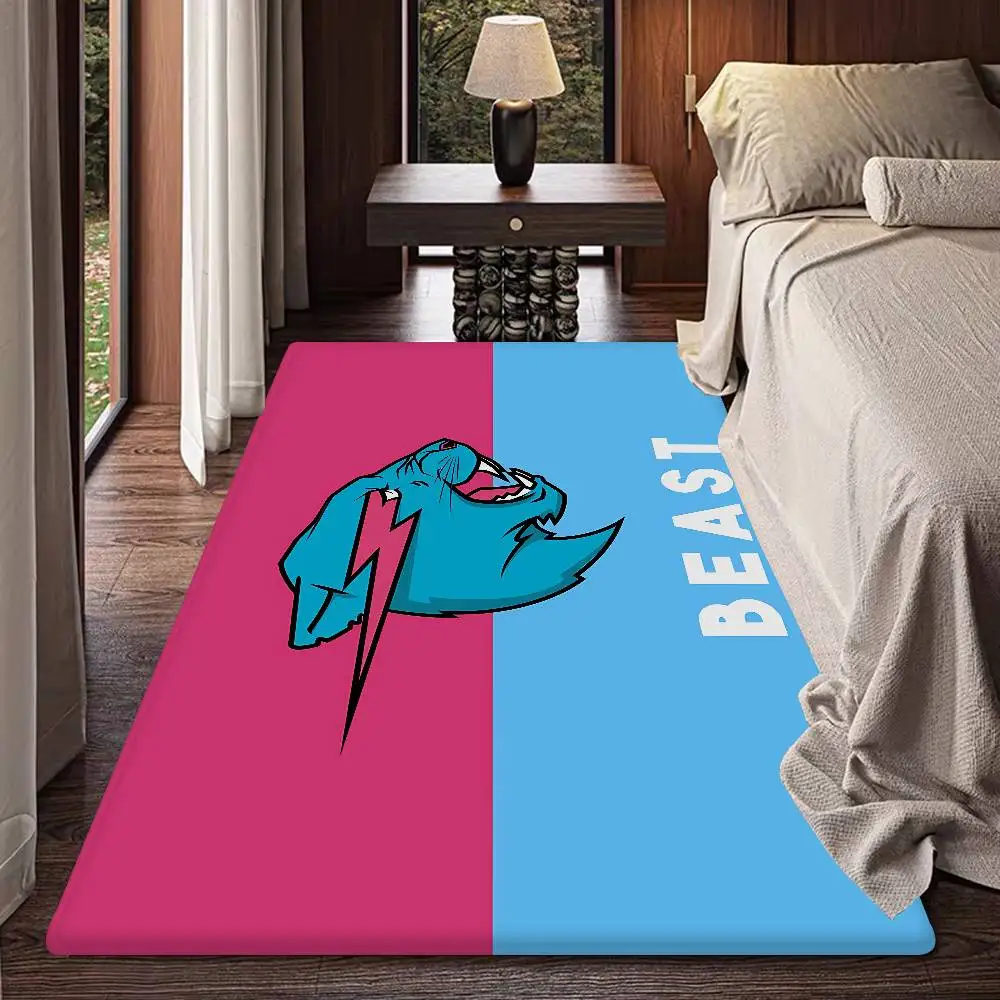 famous Mr-B-Beast Room Mats Retro Multiple Choice Living Room Kitchen Rug Non-Slip Welcome Rug