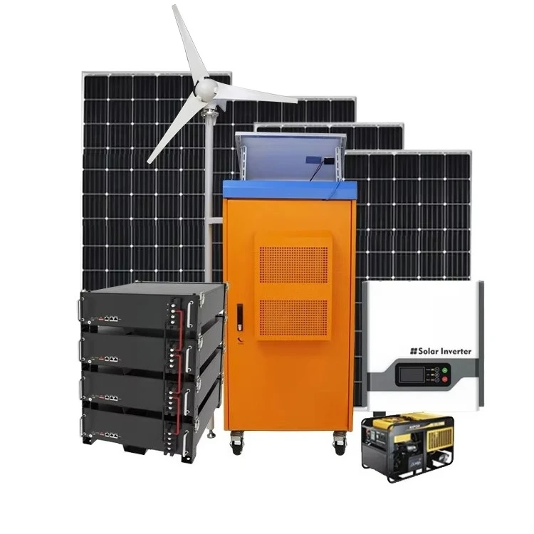 Off Grid on Grid Hybrid Solar System 100kw 200kw 500kw Solar Electricity System with Lithium Battery Storage